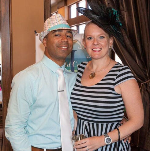 Best Dressed Couple 2015 winners Enzo Culio and Stephanie Ockunzzi.