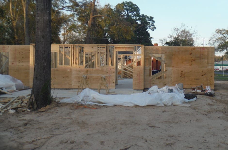 A new group home for adults with disabilities is currently under construction on Hickory Avenue. The home will be the fifth built by The Arc of the Emerald Coast. [AARON JACOBS | NEWS BULLETIN]