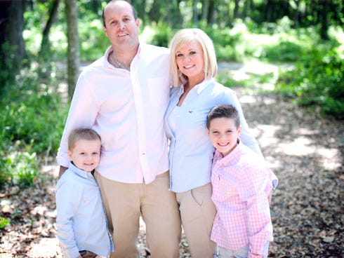 Paul and Bonnie Cadenhead — pictured with their sons, Westin and Will — say Westin, age 7, has benefited from advancements in cancer treatments. “Twenty years ago, (cancer) would have been a death sentence for him," Bonnie said.
