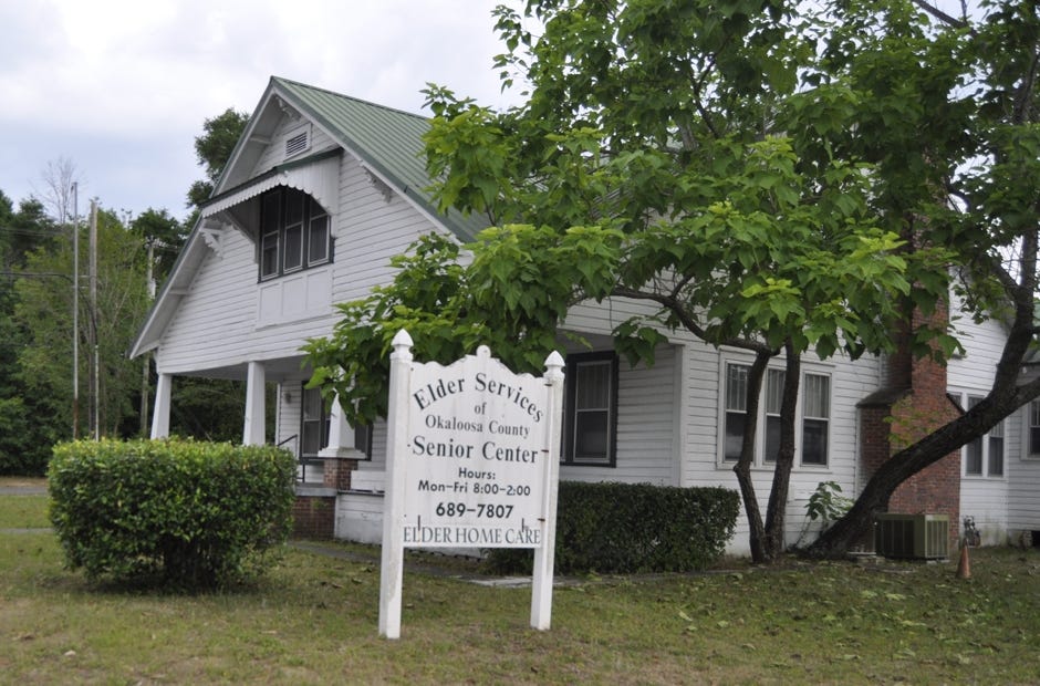 The Bush House currently houses Elder Services of Okaloosa County. The Crestview Community Redevelopment Agency is looking at the property as a possible site for a proposed historical and cultural center. [AARON JACOBS|NEWS BULLETIN]