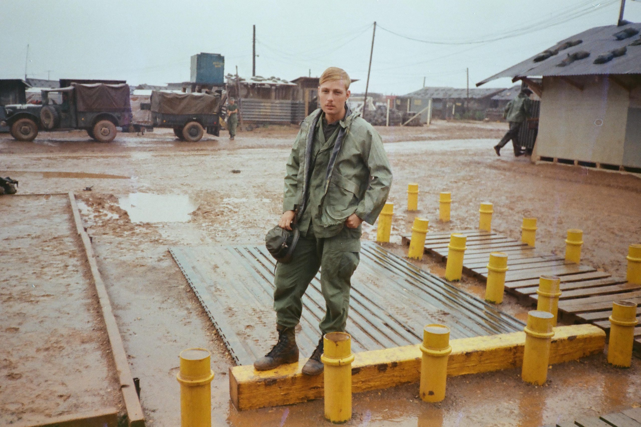 Lieutenant John Shoemaker at Hawk Hill Firebase