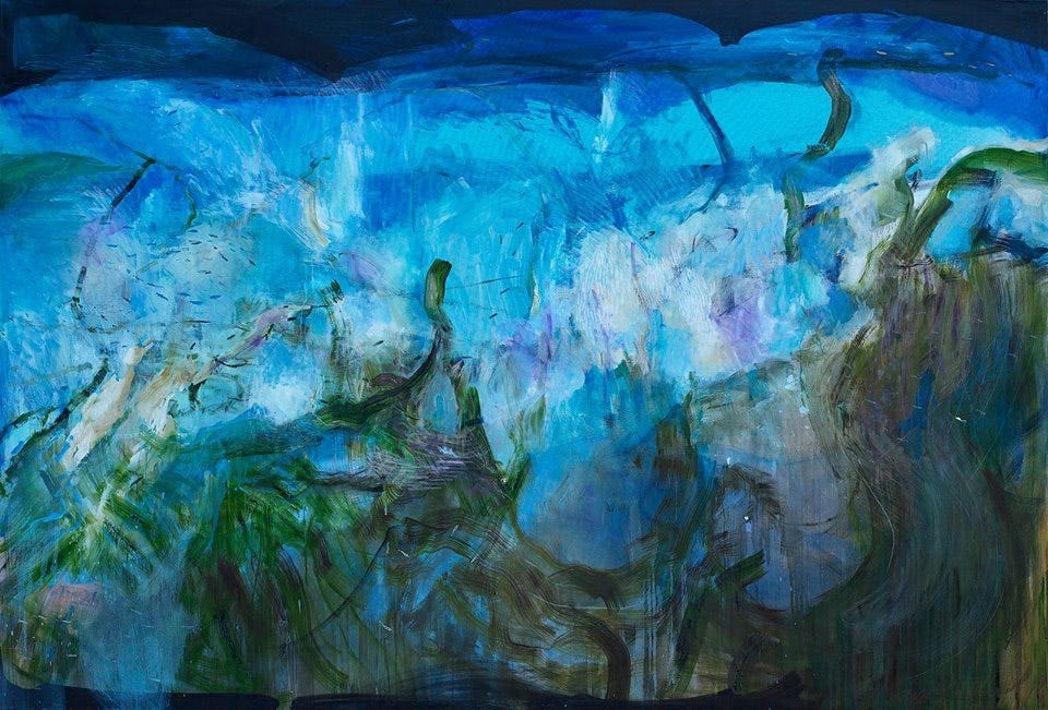 Margaret Ross Tolbert's work, "Springs for Hiram," is pictured. [SPECIAL TO THE NEWS BULLETIN]