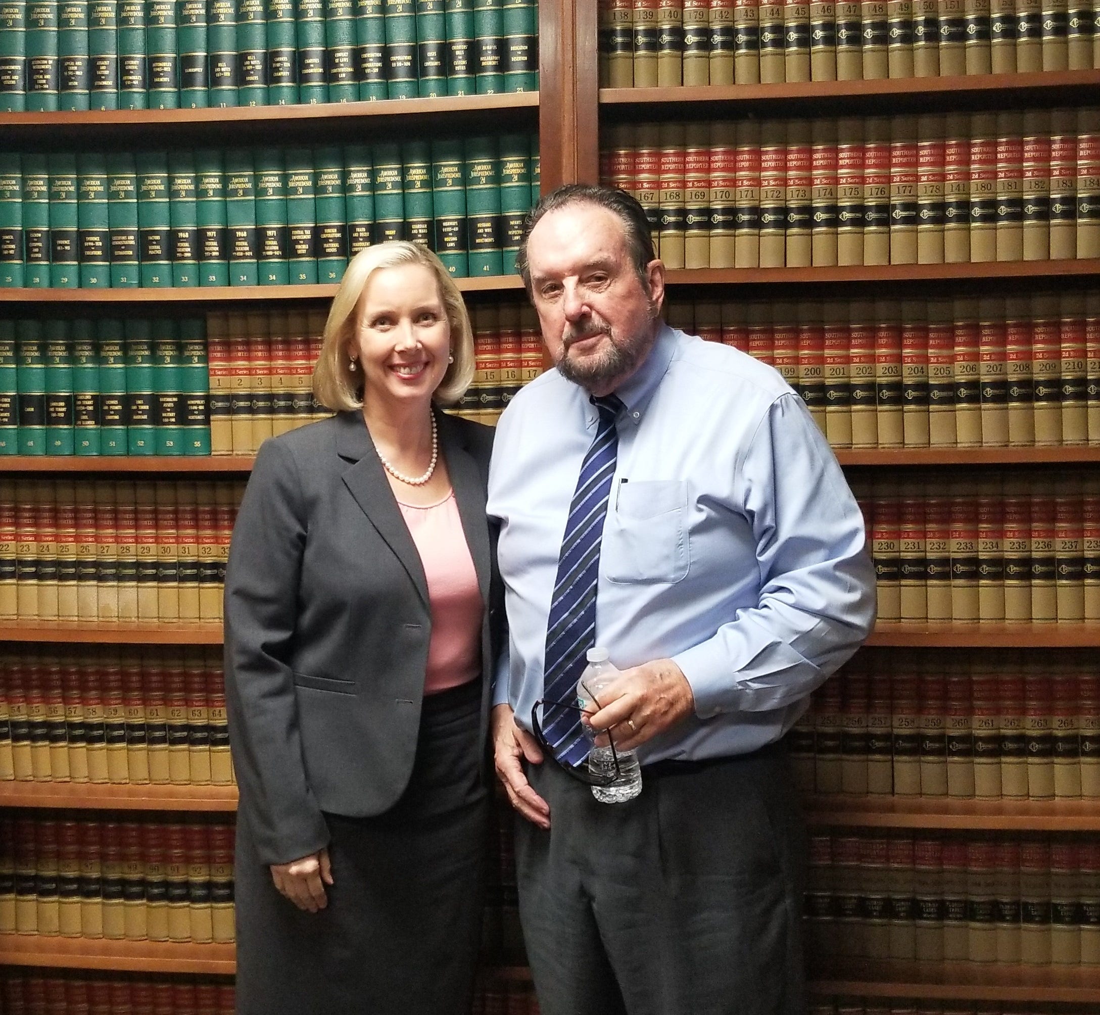Lacey Powell Clark and her father Gill Powell, Jr. [ALICIA ADAMS/DAILY NEWS]