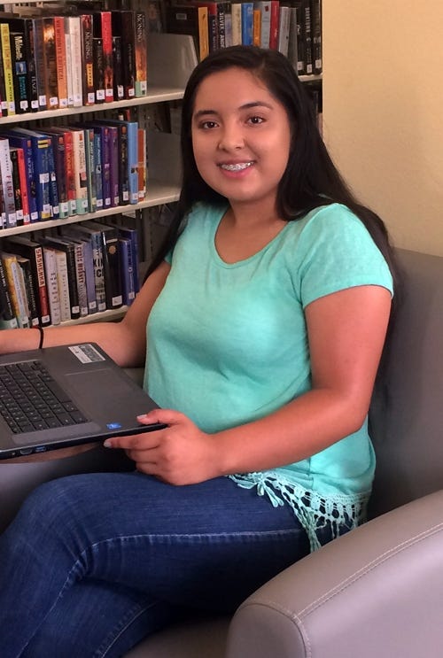 Sharon Garcia, an honor student at Crestview High School, attended the National Academy of Future Physicians and Medical Scientists congress for students interested in the medical field. [SPECIAL TO THE NEWS BULLETIN]