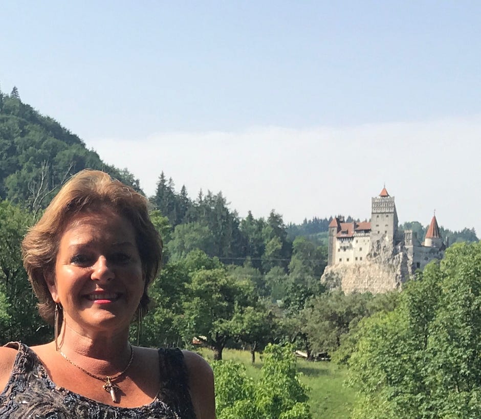 Velia Lala of Shalimar and some fellow artists took a weekend trip to Vlad Draculea castle in Romania, during a month-long residency program. [SPECIAL TO THE NEWS BULLETIN]
