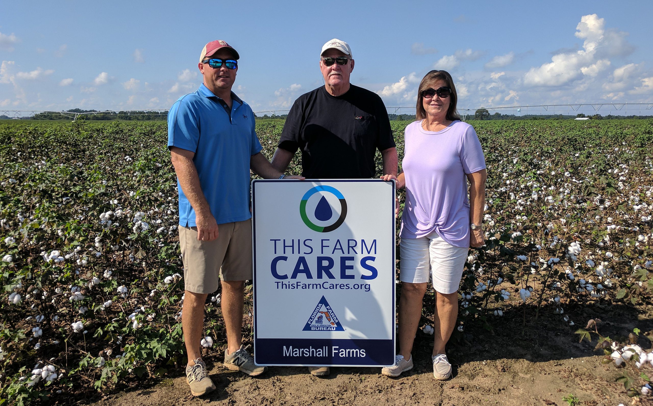 The Marshall family recently received recognition form the Florida Farm Bureau Federation for their advanced farming techniques.

[KAYLIN PARKER/NEWS BULLETIN]