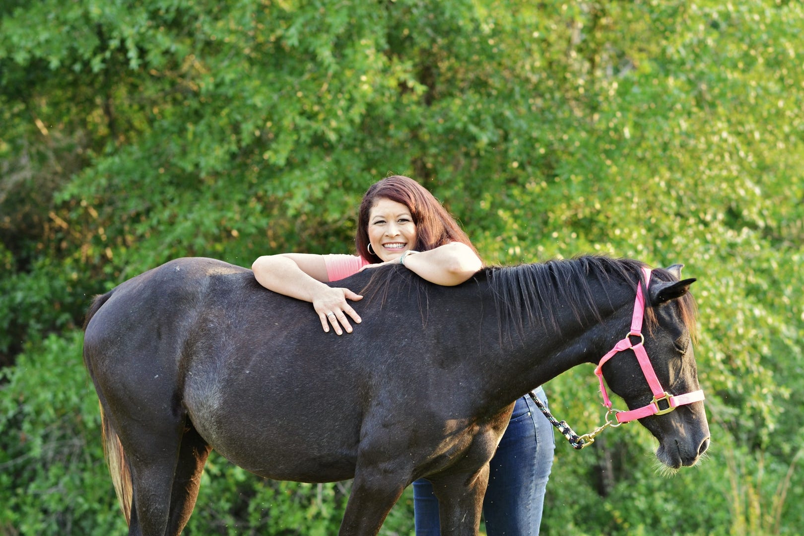 Narissa Jenkins founded Healing Hoof steps in 2014 after a long career in business marketing. Healing Hoof Steps offers assisted therapy and learning services to anyone suffering from mental and behavioral health issues. [NARISSA JENKINS/CONTRIBUTED PHOTO]