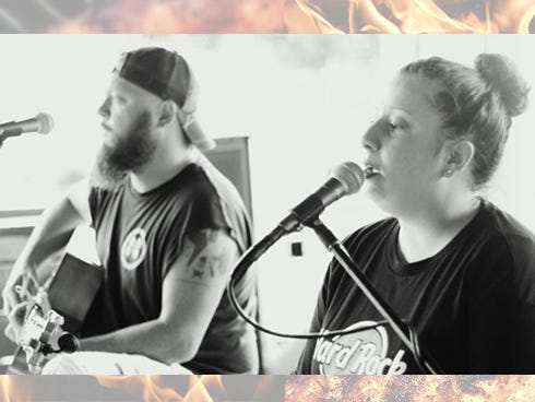 Brandon Day and Shea Bryant — performing during a gig at the Hog's Breath Saloon, Destin — are among the Triple B's featured performers.