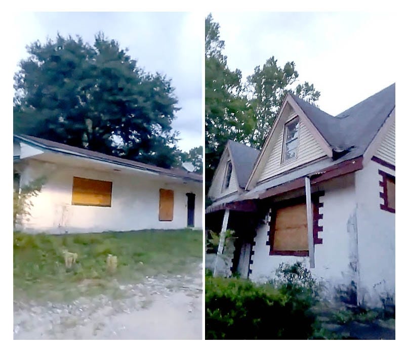 Rev. Charles E. Salis Jr. of Bright Future Ministries hopes to build a homeless shelter at this Crestview property. [CONTRIBUTED PHOTO]