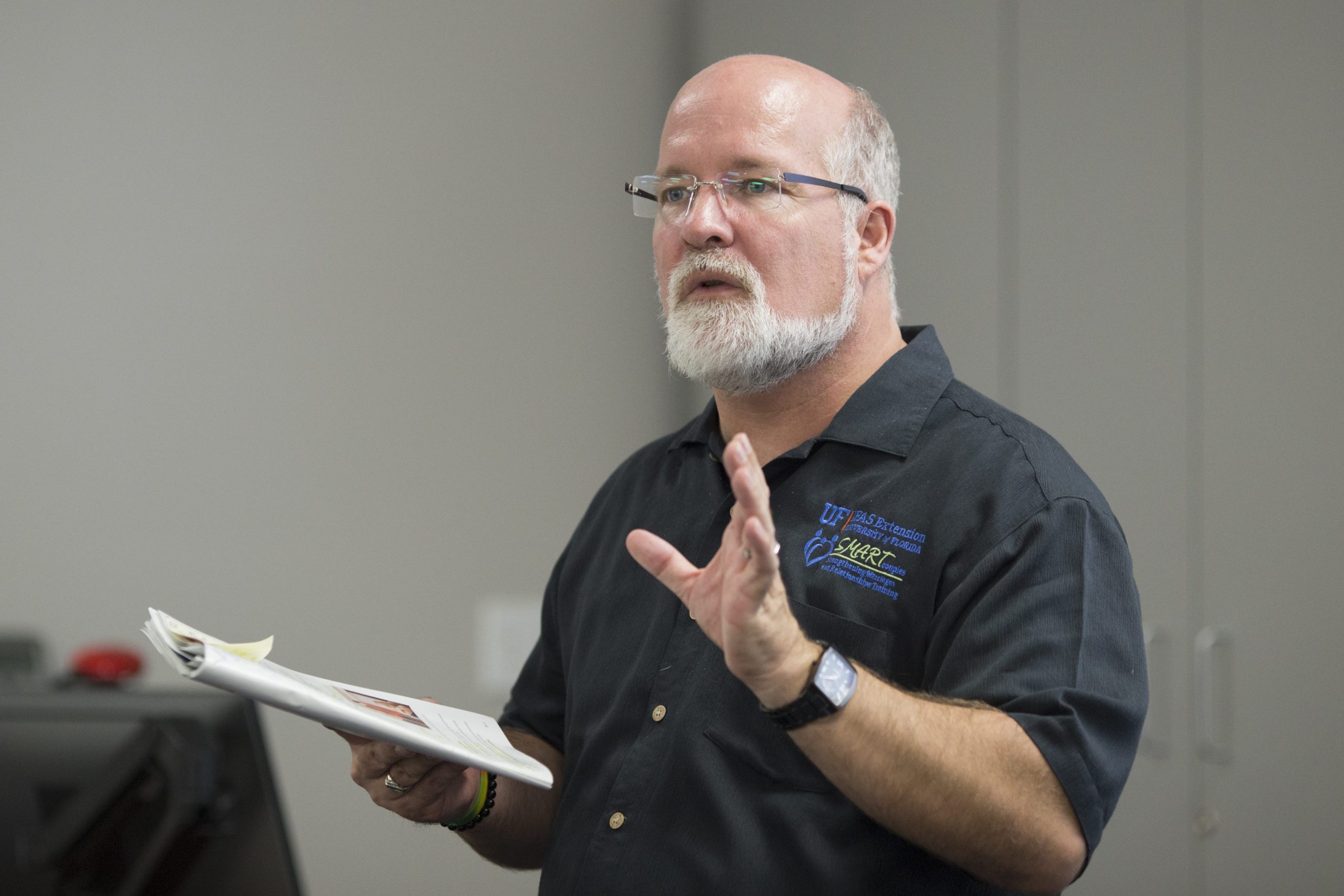 Victor Harris teaching a Smart Couples Class. Photo taken 07-18-17