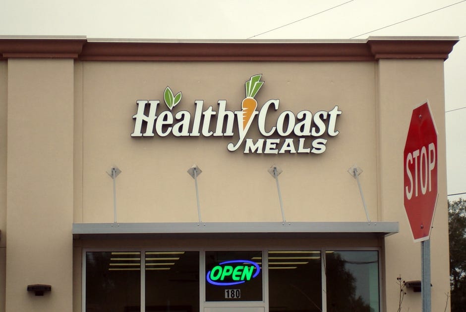 Healthy Coast Meals, the second retail store for owners Ashley and Ross Cole, opened Jan. 5 at 1900 Ferdon Blvd. S., Suite 180, Crestview, in the same shopping center as Marco's Pizza. [RENEE BELL | NEWS BULLETIN]
