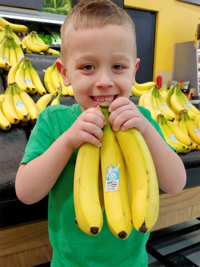 Bananas are part of a summer treat easy for families to make with their children. [SPECIAL TO THE NEWS BULLETIN]