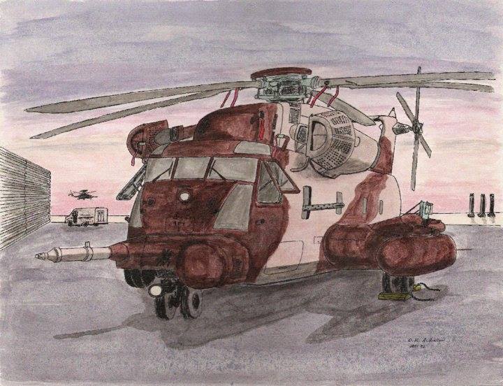 The MH-53 Pave Low led the first strike of Desert Storm when two Pave Low and eight Army Apache helicopters destroyed Iraqi radar sites 20 minutes before the first bombs fell on Baghdad.