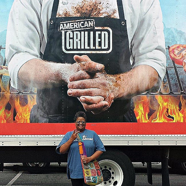 Sherri Williams’ next TV appearance will be Aug. 6 on The Travel Channel’s “American Grilled.”