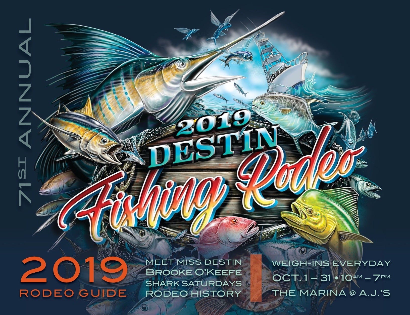 This is the graphic for the 2019 Destin Fishing Rodeo. [CONTRIBUTED GRAPHIC]