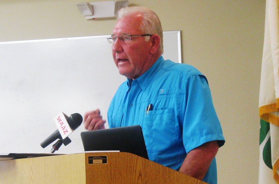 State Sen. Greg Evers extolled the virtues of small family farms, which total 47,600 throughout Florida, he said, during a Crestview workshop for veterans and small farmers.