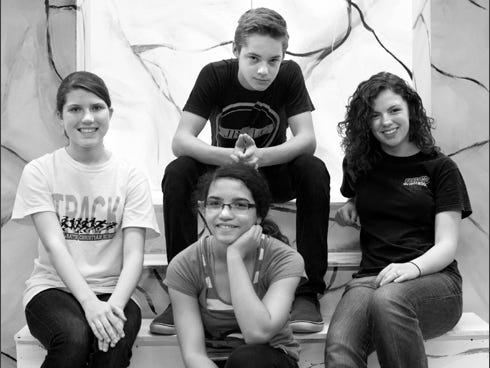 Rocky Bayou Christian School students will present Rodgers and Hammerstein's "Cinderella" at 7 p.m. tonight and tomorrow in Fort Walton Beach. Crestview students participating in the production include Douglas Black, top row; Ariel Schesniak and Amanda Hart, middle row; and Jenna Lewis, bottom row.