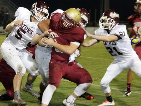 Baker's defense must contain Graceville on Friday if the Gators hope to advance to the playoffs' second round.