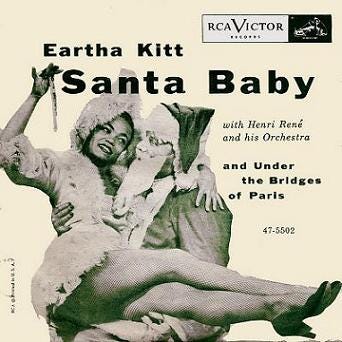 Eartha Kitt may have had a hit with this 1950s ode to Christmas materialism but one respondent called it "creepy." See other songs that don't quite jingle residents' Christmas bells.