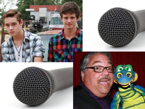 Blackbird (top left), a duo of brothers Douglas (left) and Robert Black of Blackbird sing and play the acoustic guitar, ukulele and cajon (drum box).Corey Black, shown here with Lucky (bottom right) will provide a "mesmerizing, mind-boggling melange of mystery" for the Triple B crowds.