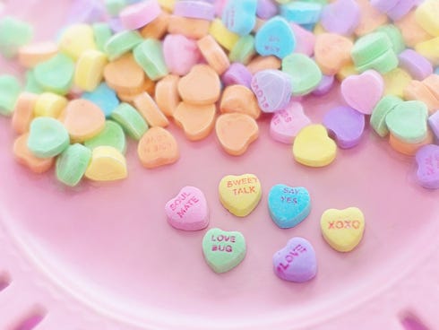 Valentine's Day gifts don't have to be traditional boxes of chocolates. "As adults, we may give items from the dollar store, stickers, stationery and microfiber towels," Janice Lynn Crose says. "The items don't need to be expensive; just pick things you know the other person will like and use. It's the thought that counts."