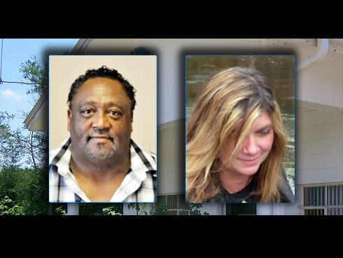 Johnny James, left, and Kathleen Moneypenney