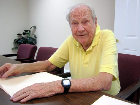 Crestview resident William Oneby recently celebrated his 90th birthday.