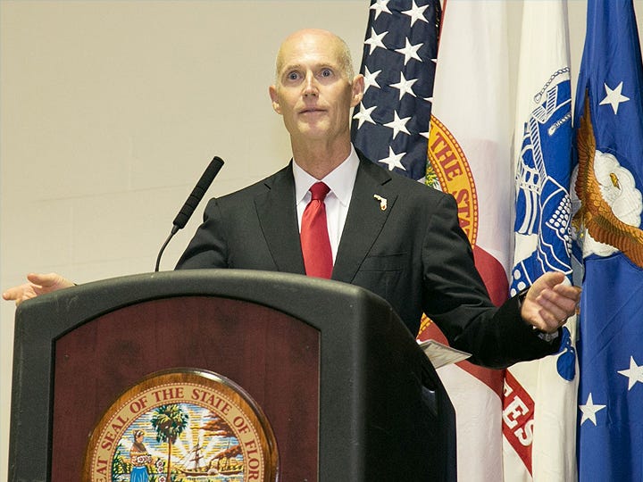 Gov. Rick Scott will visit Crestview next Thursday during his “Let’s Keep Working” bus tour.