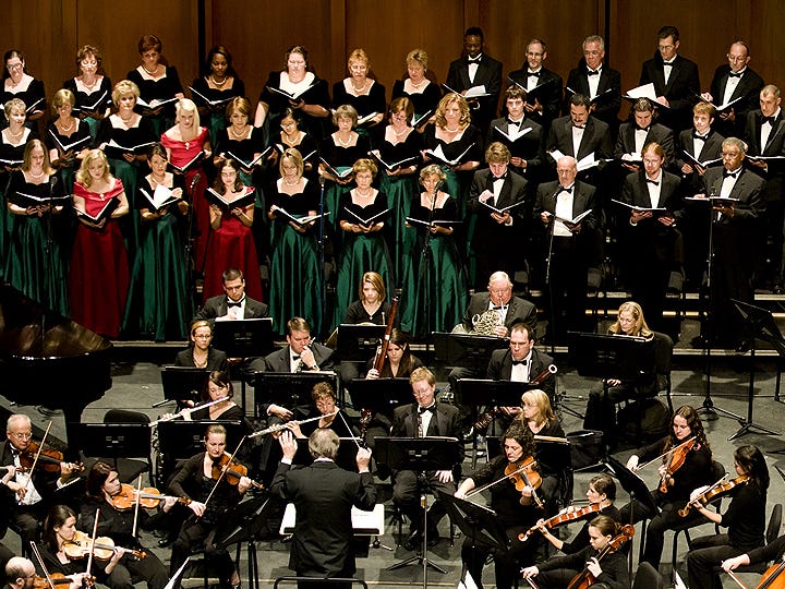 The Northwest Florida Symphony Chorale performs with the Northwest Florida Symphony Orchestra as well as in independent concerts. The chorale is holding auditions for new members.