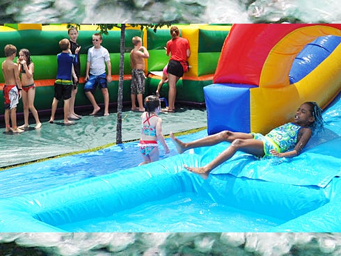 Kids' Big Splash Day raised almost $500 for Crestview Orphan Care, an Emmanuel Baptist Church ministry, according to church officials.