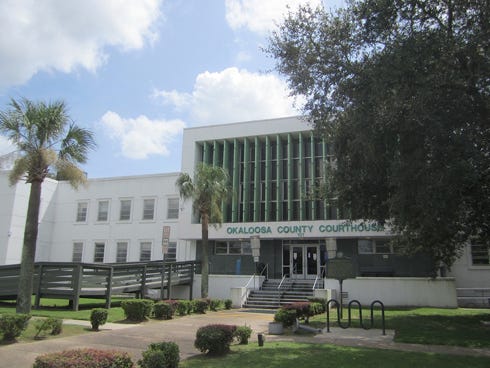 Find out how Crestview was secured as the county seat.