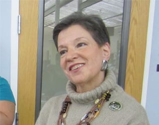 Crestview Area Chamber of Commerce Arts and Culture Committee chairwoman Rae Schwartz