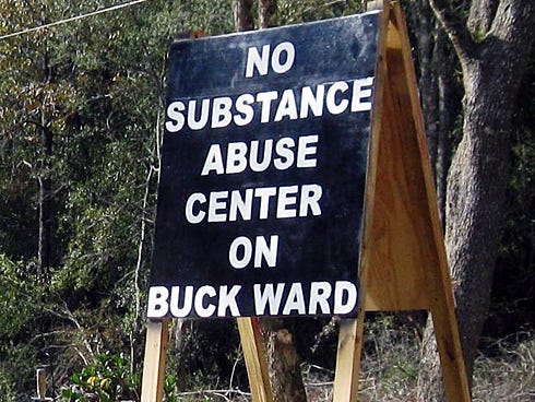 Buck Ward Road residents have said some of their protest signs have been destroyed since they started expressing opposition to Exodos Ministries. They don't blame Exodos representatives, but do believe recent furor between the two groups contributed to not neighborly behavior in the small community.