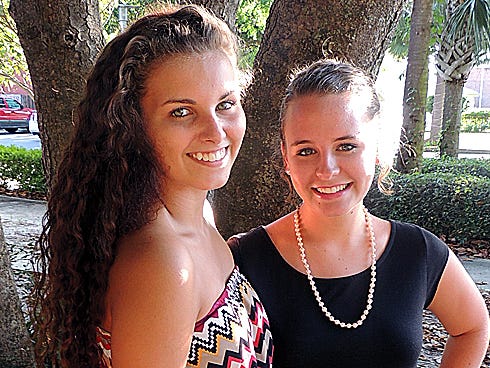 Crestview High School seniors Elizabeth Anne Hinson and Savannah Denyse Barefield will compete in Okaloosa County’s Distinguished Young Woman 2015 program. The event begins at 7 p.m. July 19 in the Fort Walton Beach City Auditorium.
