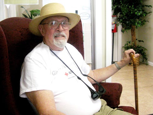 Crestview resident Ron Medlock says he appreciates Sonic employees who ensured his ill wife received her daily chocolate shakes even after he injured his knee and couldn't drive to the North Ferdon Boulevard drive-in restaurant.