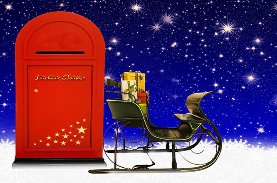 Letters to Santa Walker Elementary — Rebecca Joseph’s class