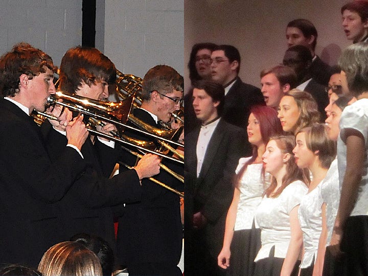 Crestview High band and chorus hit the road for outoftown gigs