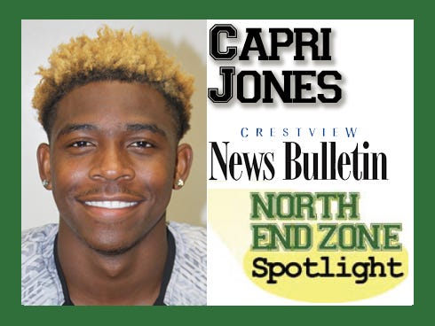 13 things you didn’t know about Crestview football player Capri Jones