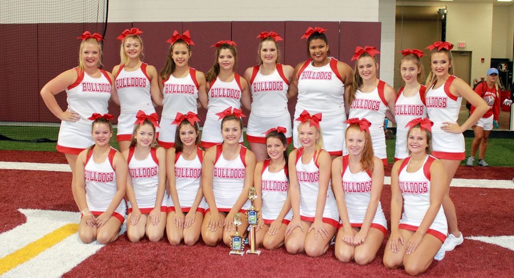 Crestview High's varsity cheerleaders earn awards at stunt camp ...