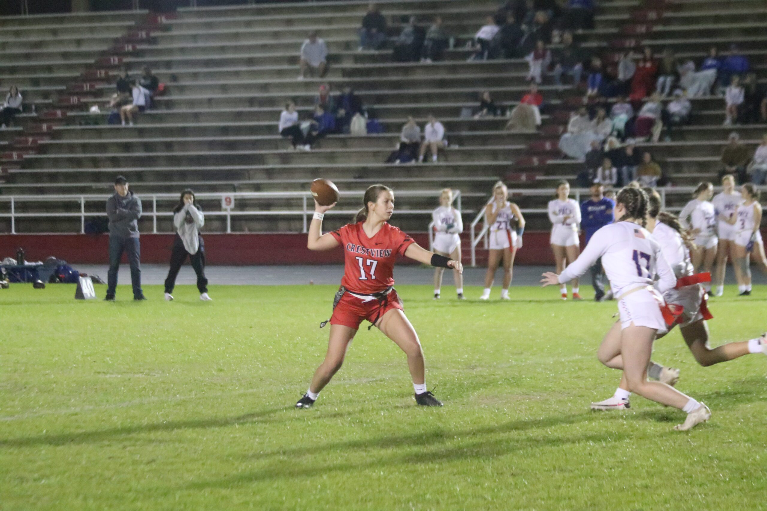 Lady Bulldogs aim for deep playoff run in flag football | Crestview ...