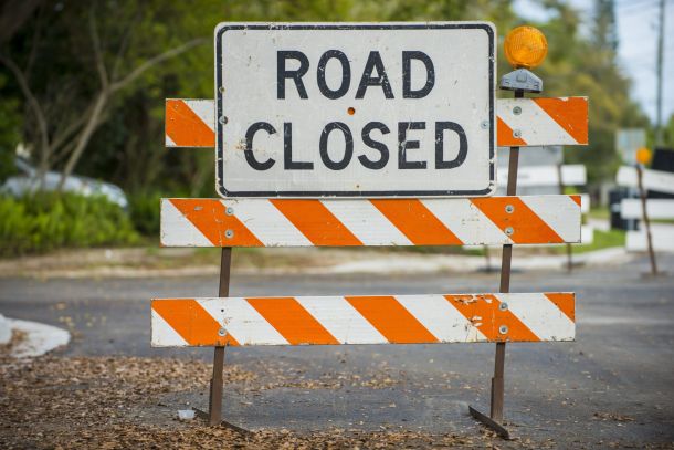 road closure